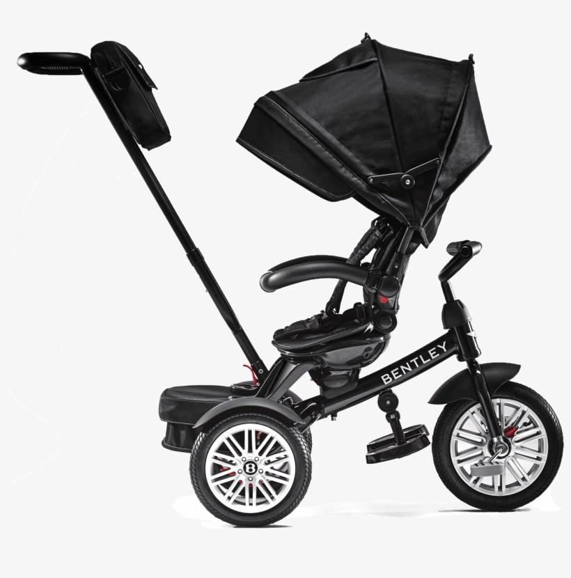 Extra-large Canopy Has 2 Positions And Is Made Of A - Bentley 6 In 1 Stroller Trike, transparent png #8367590