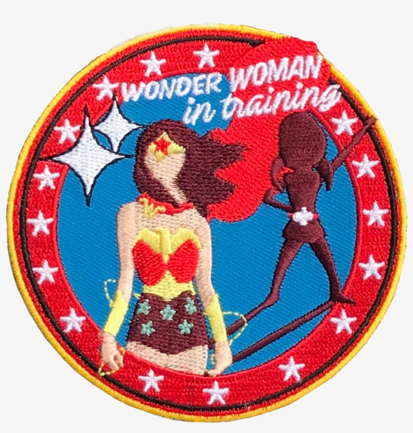 Wonder Woman Patch - Wonder Woman In Training Patch, transparent png #8367594