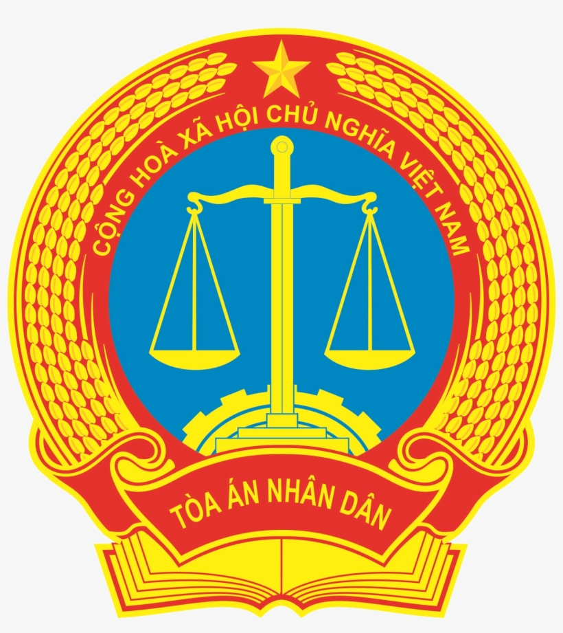 Emblem Of The People's Court Of Vietnam - Supreme People's Court Of Vietnam, transparent png #8367637