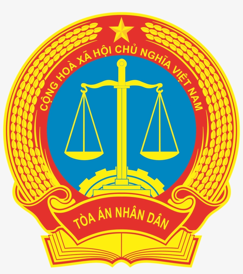 Emblem Of The People's Court Of Vietnam - Supreme People's Court Of Vietnam, transparent png #8367637