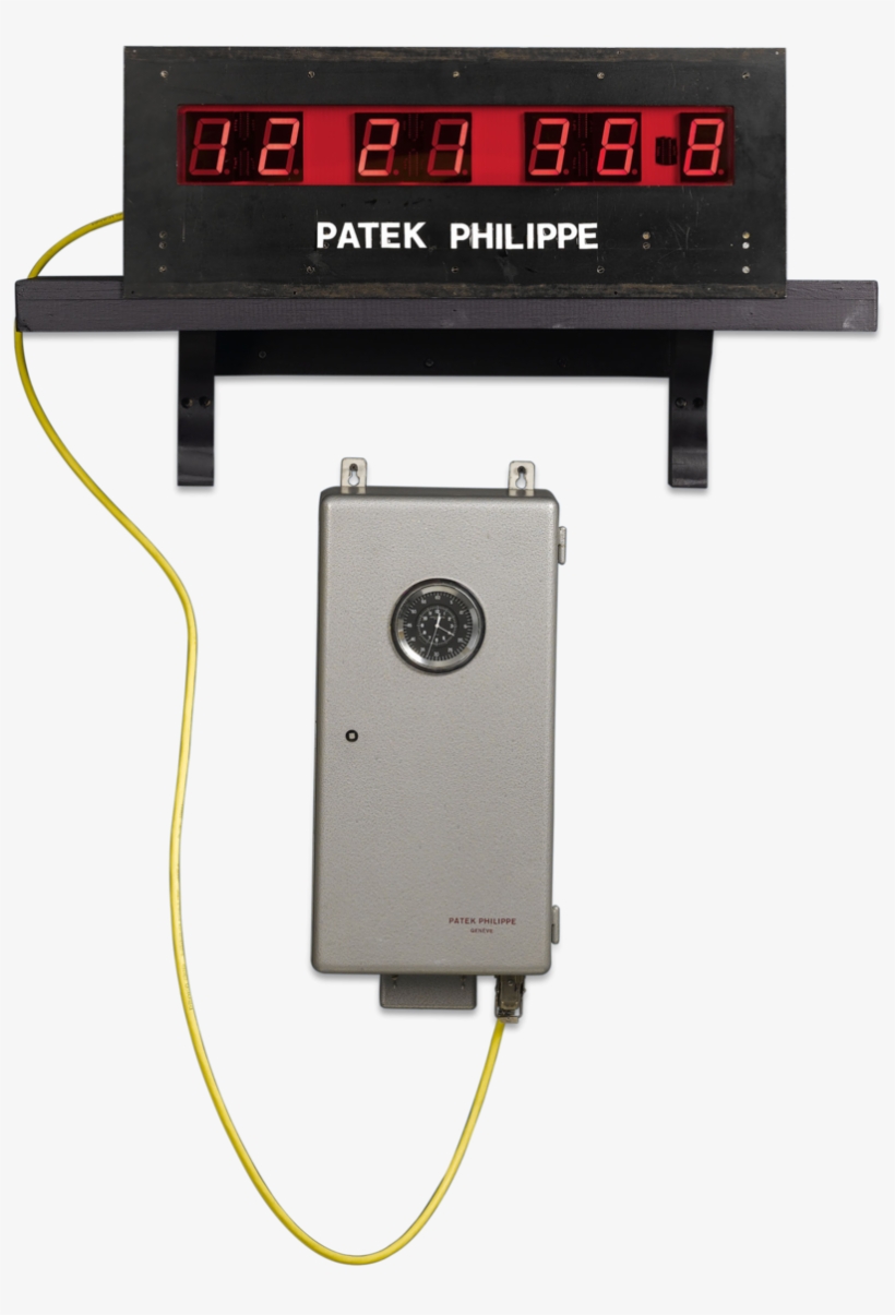 Patek Philippe Electronic Master Clock And Digital - Patek Philippe Electronic, transparent png #8367641