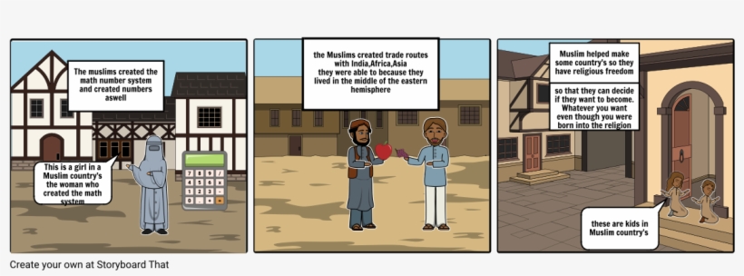 Muslim - Cartoon, transparent png #8368189