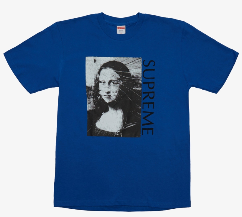 Supreme Mona Lisa Tee, transparent png #8368490