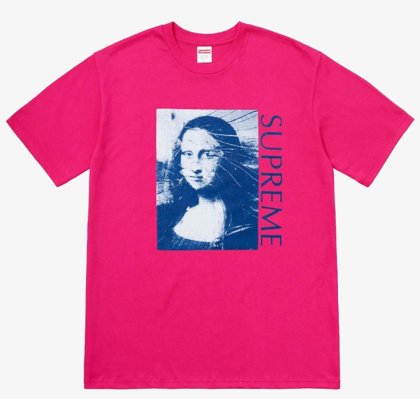 supreme mona lisa tee black