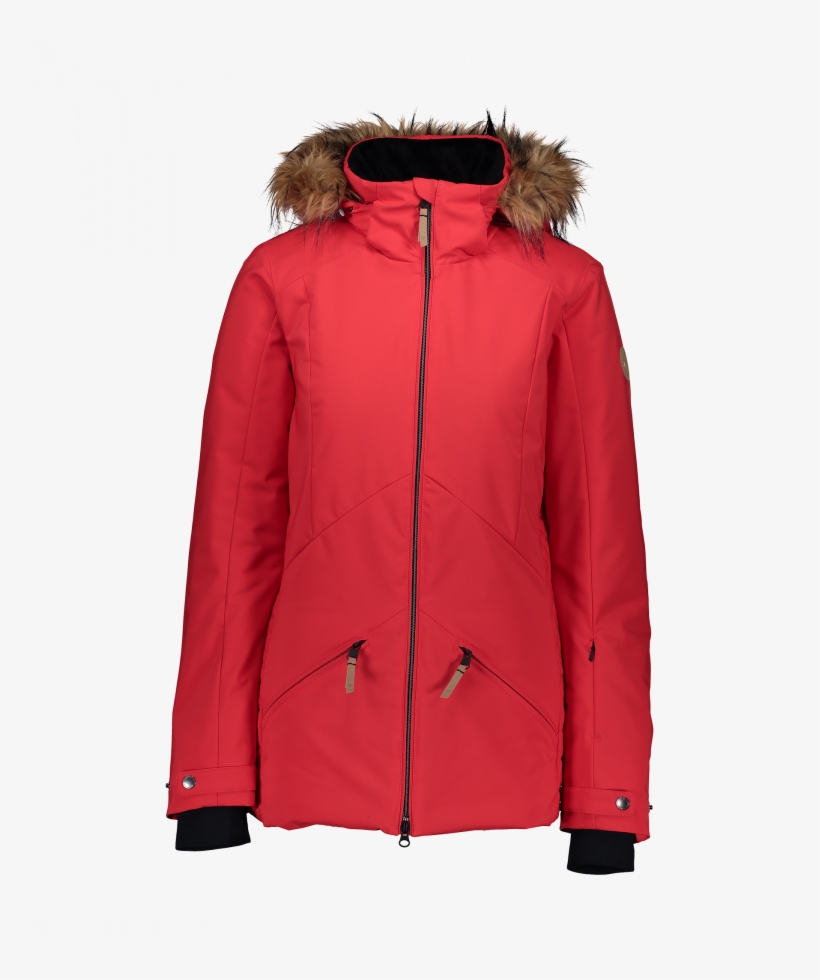 Siren Jacket With Faux Fur - Fur Clothing, transparent png #8368602