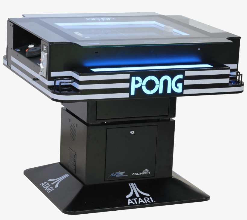 Atari Pong Cocktail Table - Pong Cocktail Table, transparent png #8368896