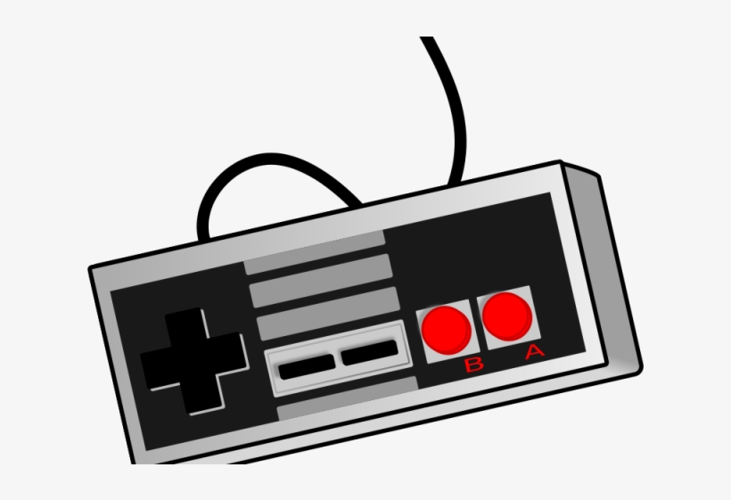 Controller Clipart Atari - Transparent Background Video Game Controller Clip Art, transparent png #8369226