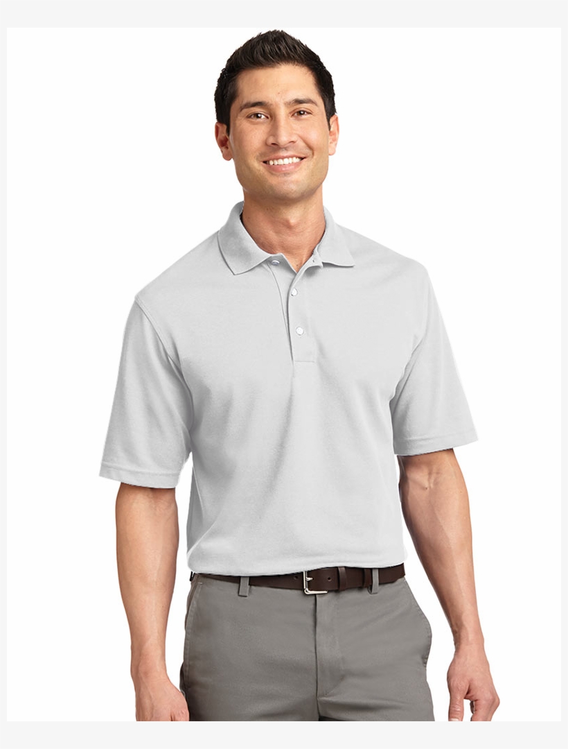 Queensboro Embroidered Men's Luxury Hybrid Jersey Polo - Hybrid Jersey Polo, transparent png #8369275