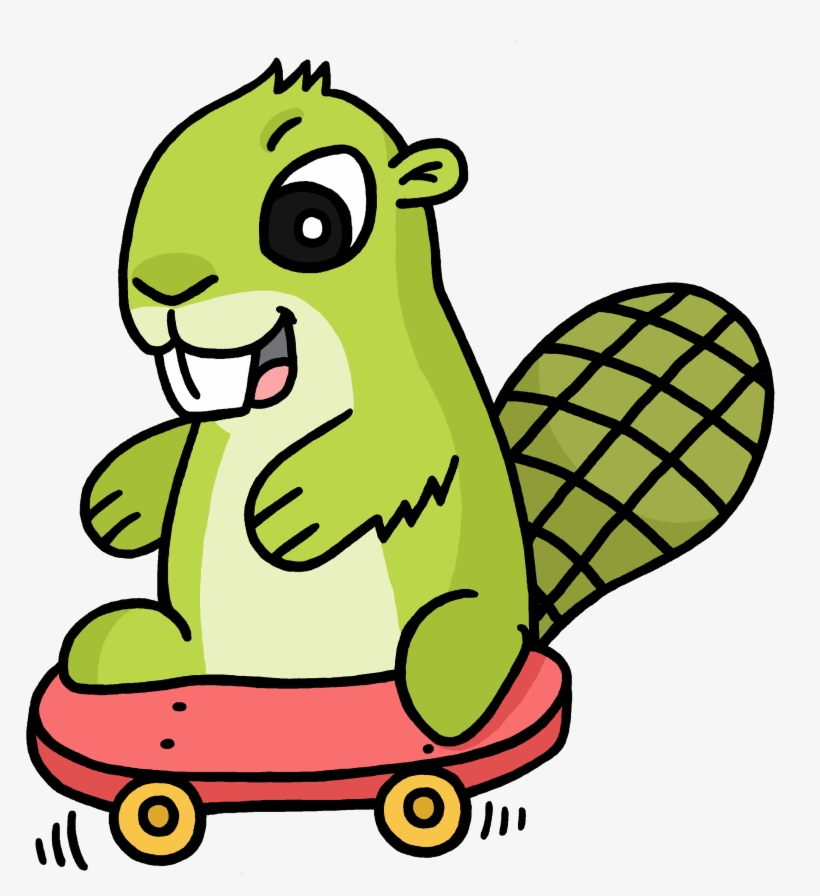 Skateboard Adsy - Confused Animal Clip Art, transparent png #8369543