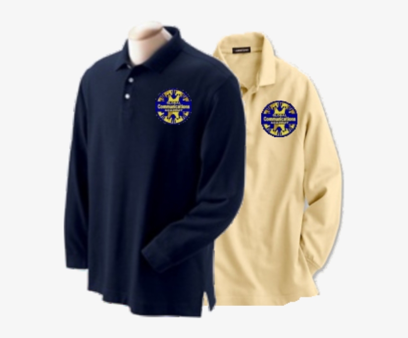 Gca Long Sleeve Polo Shirt - Polo Shirt, transparent png #8369874