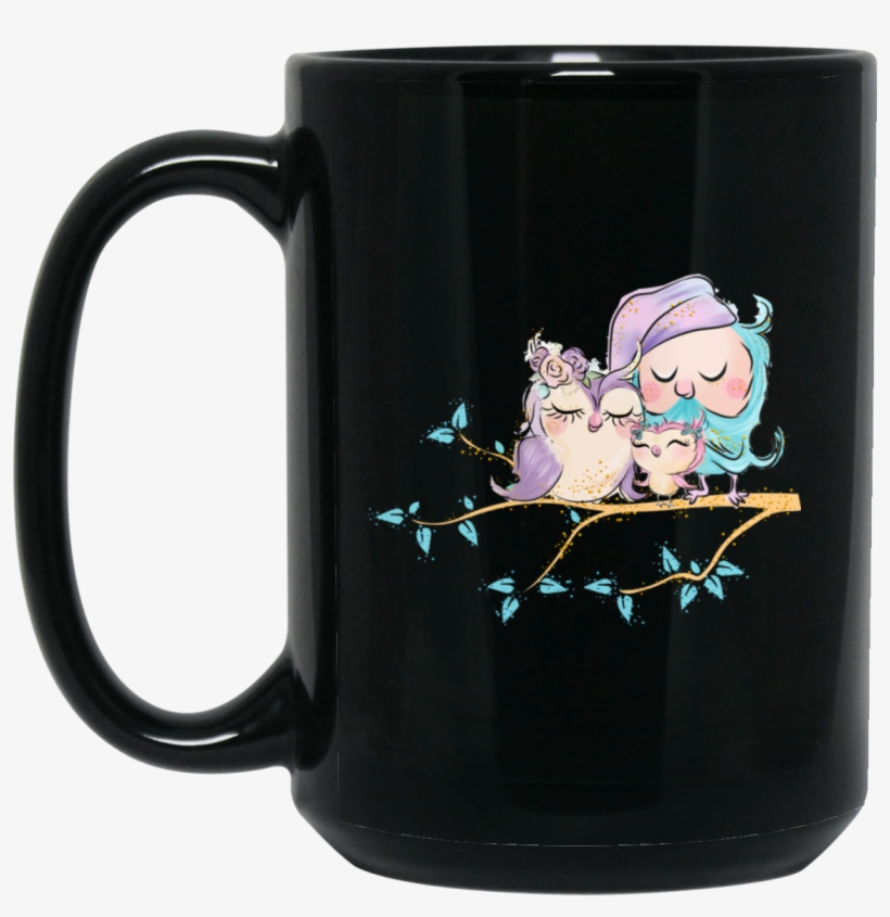 Sweet Dream Cute Owl Family Mug - Superman Vs Batman Mug, transparent png #8370090