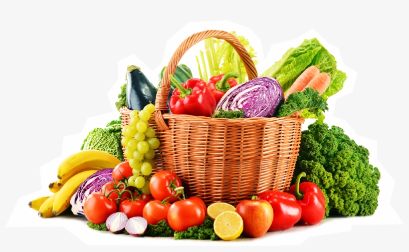 Frutas Y Verduras - Fresh Vegetables Basket Png, transparent png #8370164