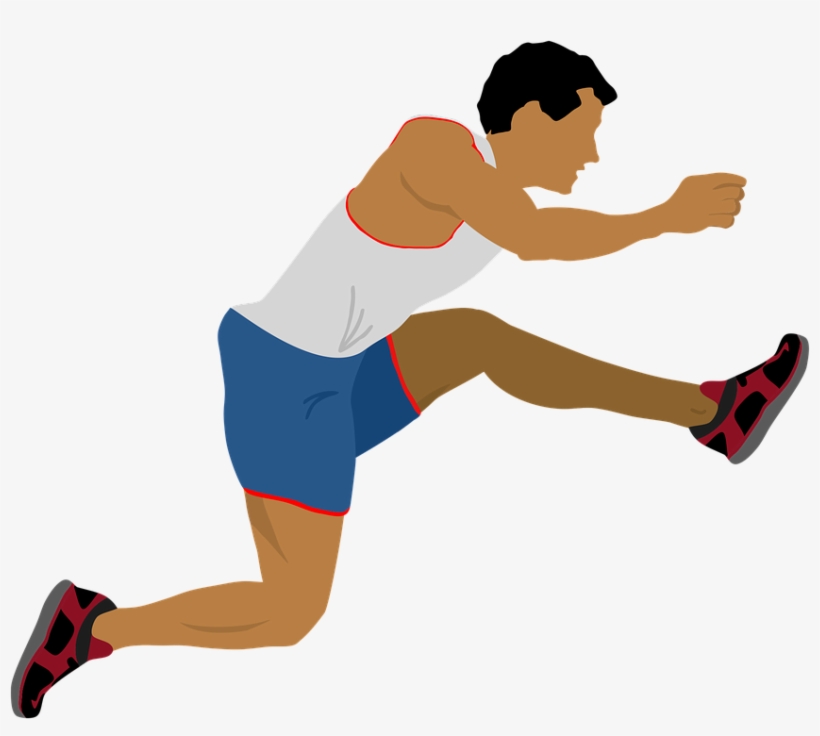Jump Png - Atleta Png, transparent png #8370167