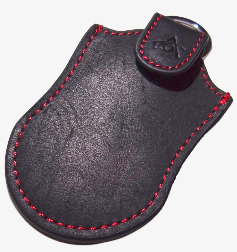 Abstractocean Distressed Black Leather Fob Pocket For - Leather, transparent png #8370685
