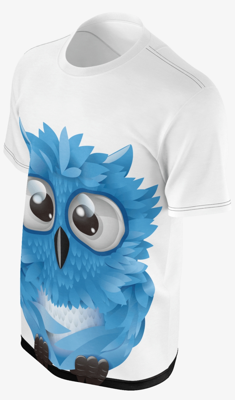 Cute Owl T-shirt, transparent png #8371111