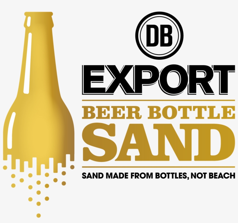 Beer Bottle Logo - Db Export Beer Bottle Sand, transparent png #8371159