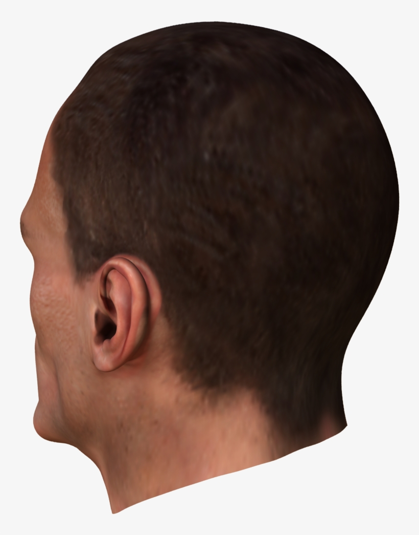 Face-22 - Crew Cut, transparent png #8371254