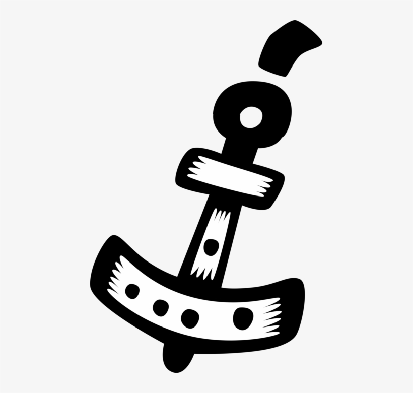 Vector Illustration Of Marine Boat Anchor Prevents, transparent png #8371415