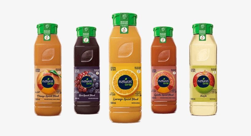 Garrafas De Natural One Ambiente Tradicionales - Sucos Naturais No Mercado, transparent png #8371447