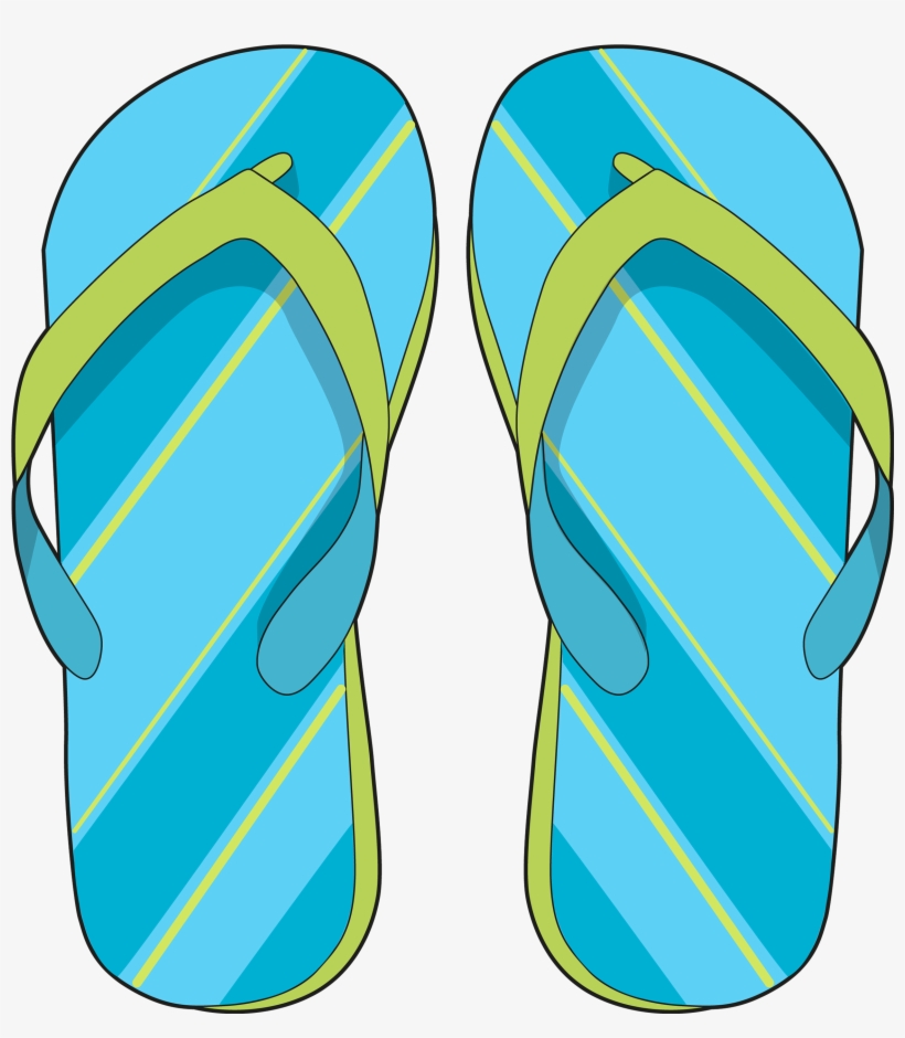 Zapatillas De Playa - Objetos De Playa Png, transparent png #8371525