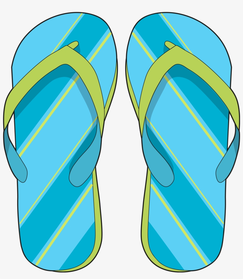 Zapatillas De Playa - Objetos De Playa Png, transparent png #8371525