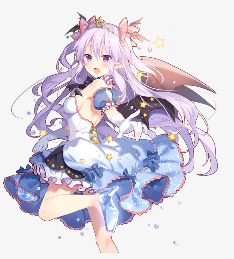 Miss Barbara In A Beautiful Starry Dress [uchi No Hime-sama - Anime, transparent png #8372099