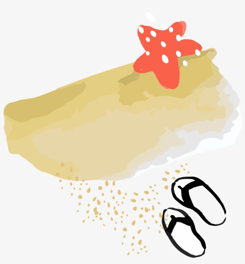 Beach Ball Clipart Watercolor - Watercolor Beach Png, transparent png #8372243