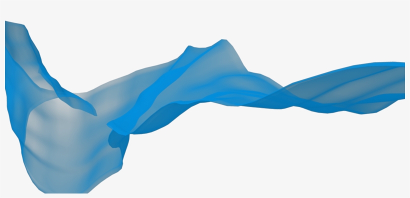 Ribbon Transprent Png Free Download Whales Dolphins - Blue Silk Png, transparent png #8372705