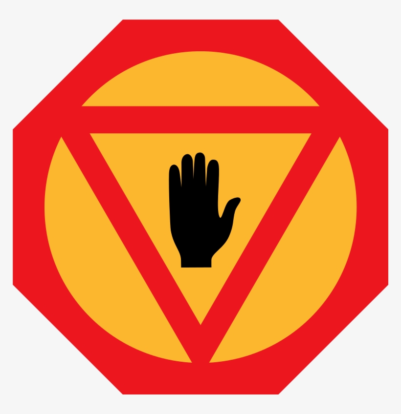 Old Finnish Stop Sign - Finnish Stop Sign, transparent png #8372795