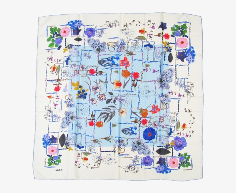 Aker Silk Scarf - Illustration, transparent png #8373056