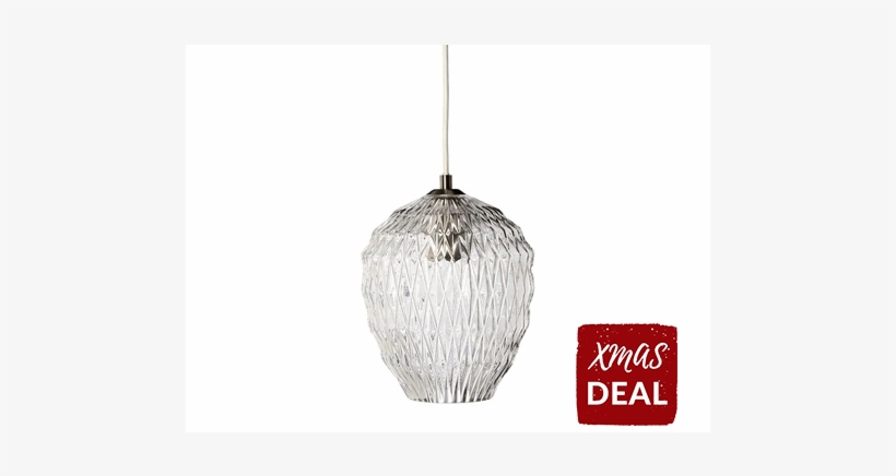 Lampa Wisząca Ice Crystal Transparentna Szara - Darkness, transparent png #8373313