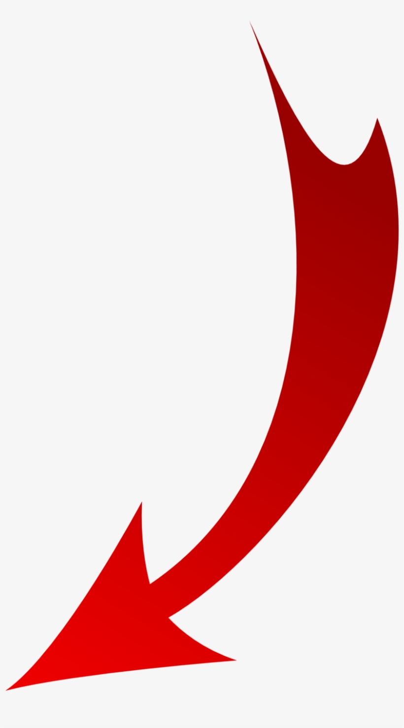 7717083 0 Curved Up Arrow Png - Illustration, transparent png #8373320
