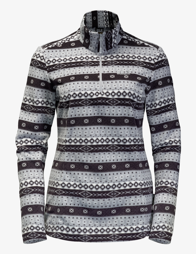 Bluza Ice Crystal Pullover Women - Jack Wolfskin Women's Ice Crystal Pullover, transparent png #8373356