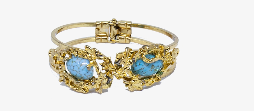 Ornate Turquoise Bracelet, transparent png #8373444