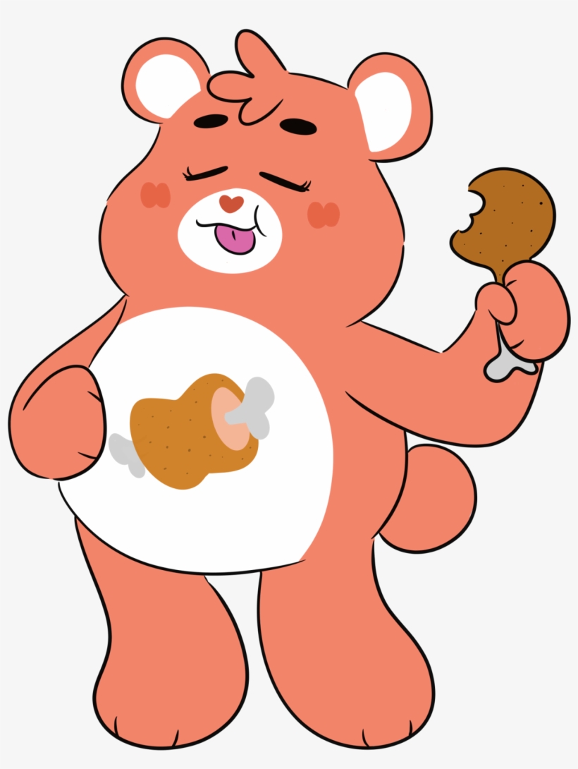 Care Bear-sona I Did For Fun Her Name Is Hungry Bear, - Hungry Care Bear, transparent png #8373760