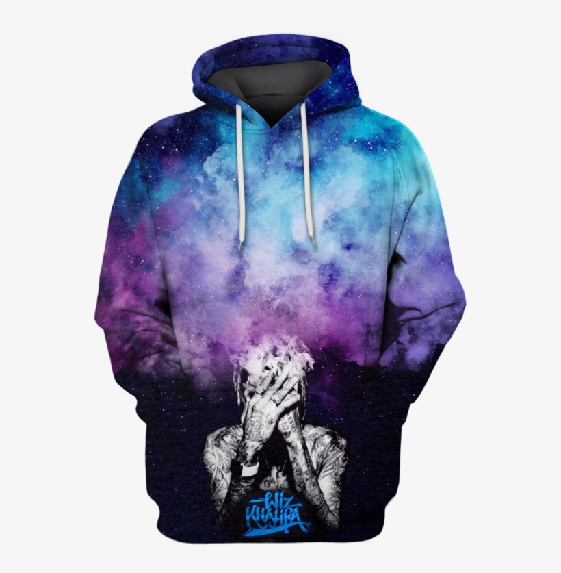 3d Wiz Khalifa Smoking Tshirt - Wild Boar Hoodie, transparent png #8373830