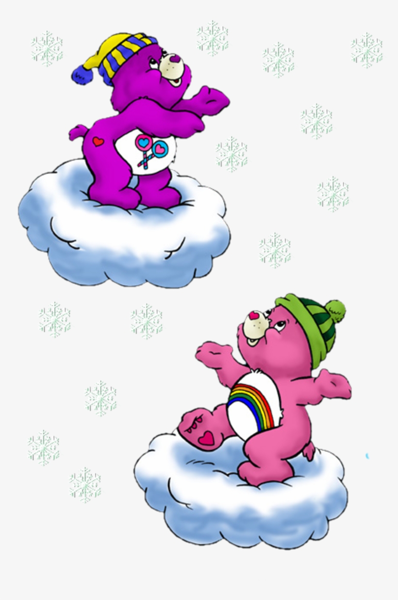 Care Bears Wish Bear Ded Care Bears Voiture Ded Care - Care Bears In Cloud Png, transparent png #8374124