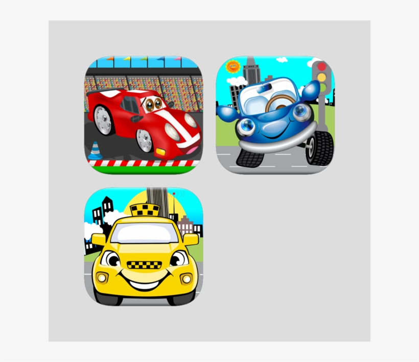 Toddler Cars Bundle Puzzles, Sounds, Games & Race Car - Cars Cartoon, transparent png #8374202