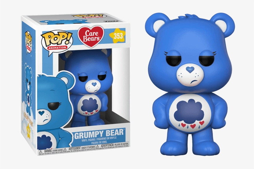 Grumpy Bear - Funko Care Bear Grumpy, transparent png #8374466