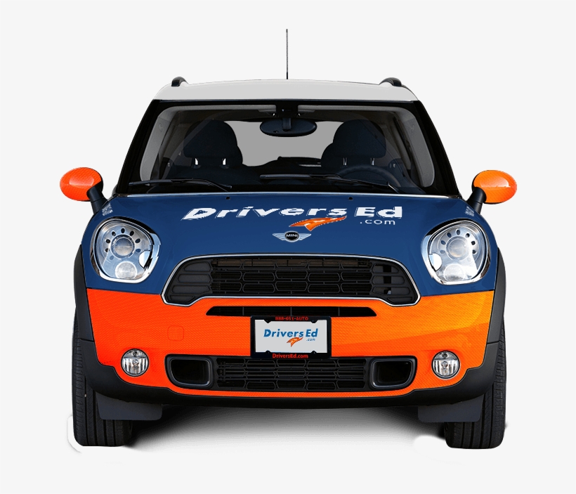 Mini Front View - Drivers Ed Com Cars, transparent png #8374648