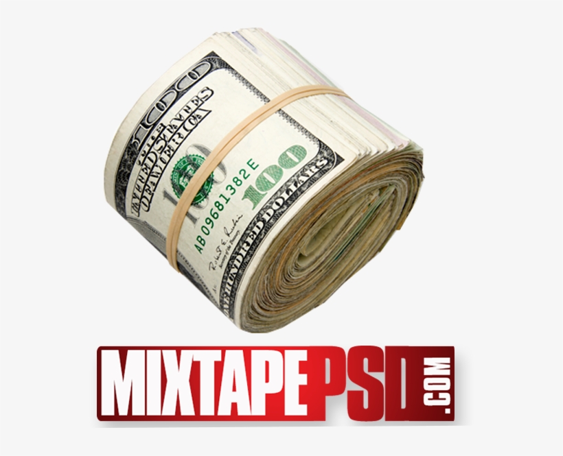 561 X 585 4 - Roll Of Money Png, transparent png #8374850