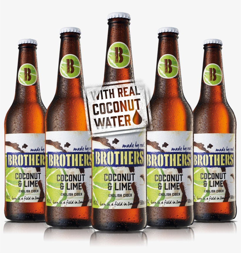 Brothers Rhubarb And Custard Cider, transparent png #8375116