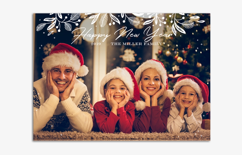 New Year Foliage From $2 - Familiares Navideñas Originales, transparent png #8375143