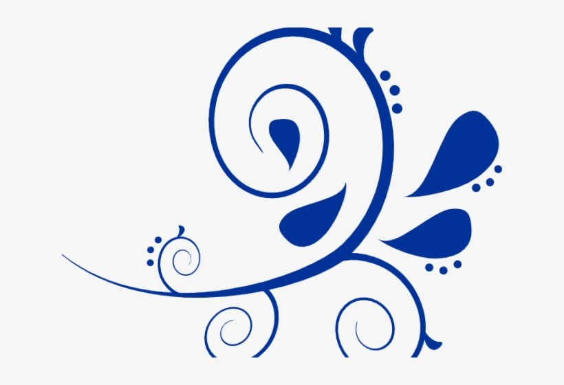 Silver Clipart Silver Line - Black Swirls Transparent Background, transparent png #8375167