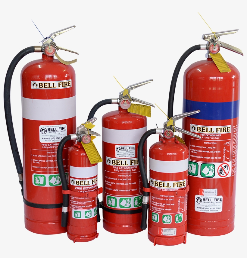 Bell Fire Extinguishers - Machine, transparent png #8375225