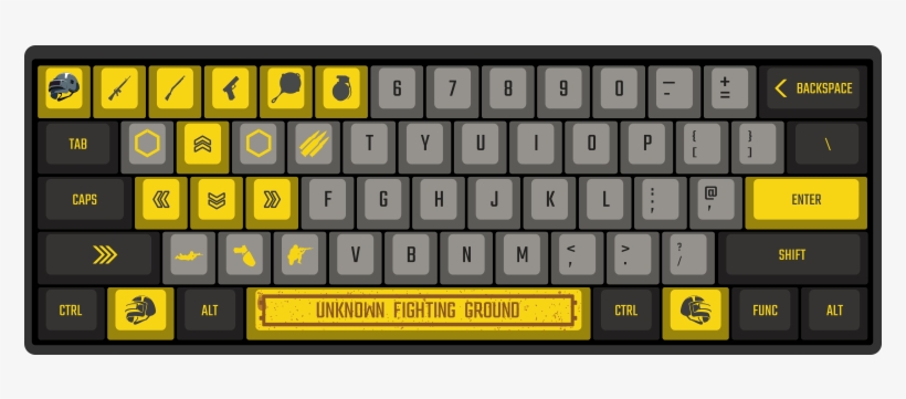 Winner Winner, Chicken Dinner By Alex St Gelais 61 - Anne Pro Dsa Keycaps, transparent png #8375252