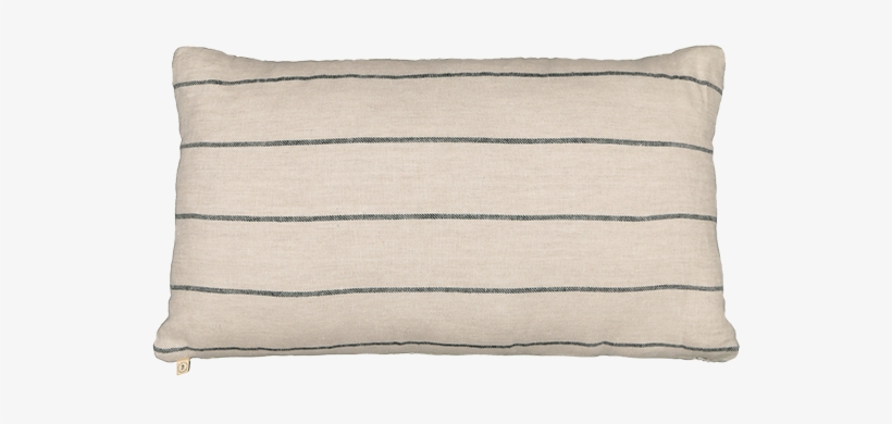 Arezzo Striped Pattern Cushion - Cushion, transparent png #8375512