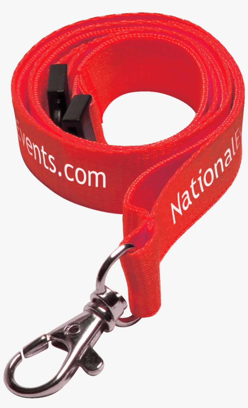 3 Colour Flat Poly Lanyard, transparent png #8375698