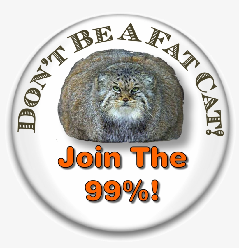 Fatcat Buttonpic - Pallas Cat, transparent png #8375766