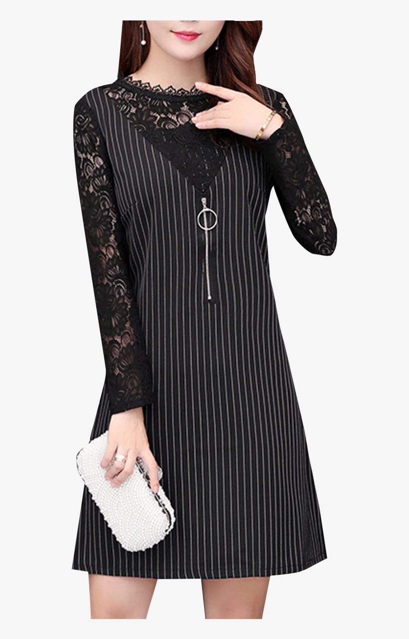 Share - Little Black Dress, transparent png #8375927